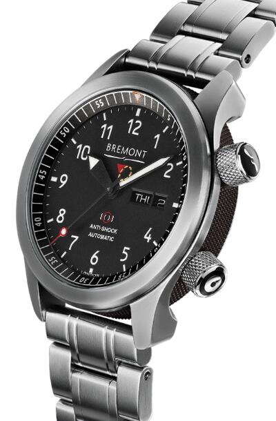 Bremont Martin Baker MBII BLACK BRACELET MBII-BK/OR/BR Replica Watch